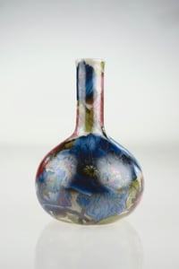 Image 3 of Mini Bud Vase (Multicolor Poppies)
