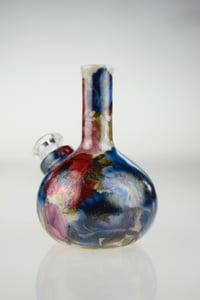Image 2 of Mini Bud Vase (Multicolor Poppies)