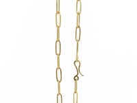 Image 3 of Handmade Paperclip 18k Chain