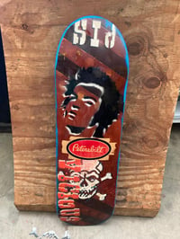 Image 1 of SID VICIOUS CHERRY STAIN DECK