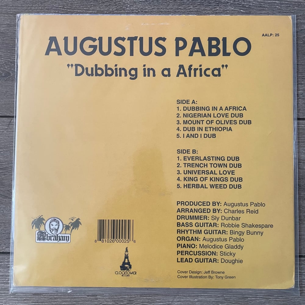 Image of Augustus Pablo - Dubbing In A Africa Vinyl LP