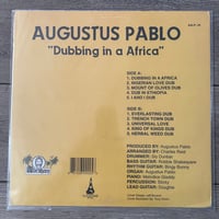 Image 2 of Augustus Pablo - Dubbing In A Africa Vinyl LP