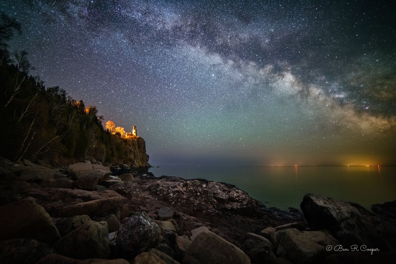 Split Rock Milky Way