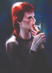Image 1 of 'Cigarette' Art Print by Eftristesse