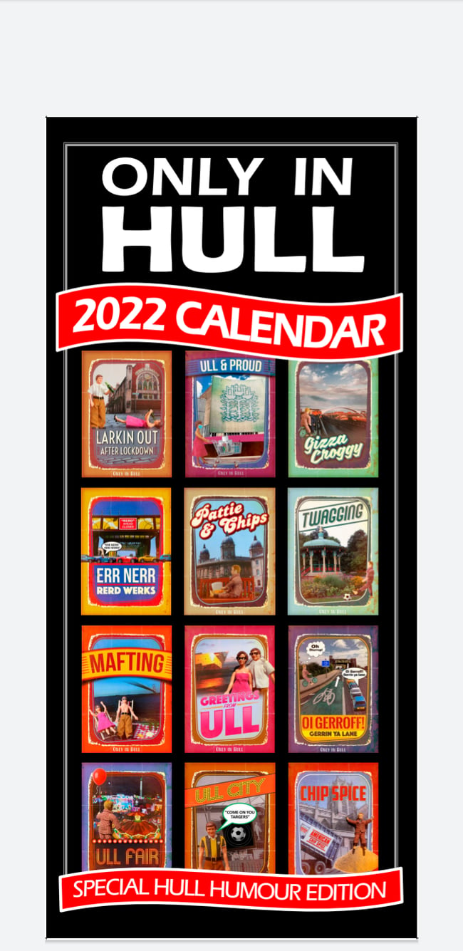 Sale 35% Off World Exclusive - Only In Hull 2022 Calendar | The Hull Shop