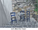 "Access: Greek Isles" (5-Great Print Choices!) FREE SHIPPING USA!