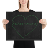 Resentment Framed poster Large Sizes