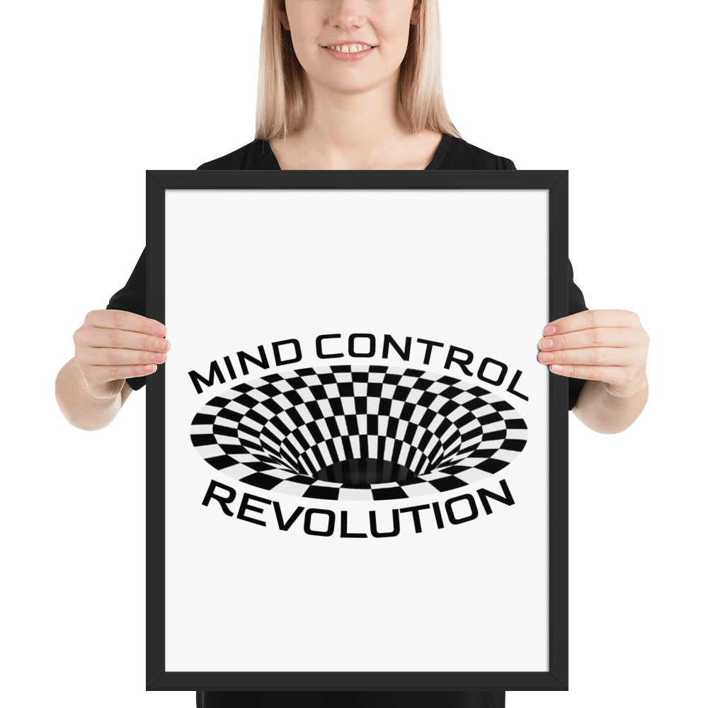 Mind Control Revolution 16x20 Framed photo paper poster