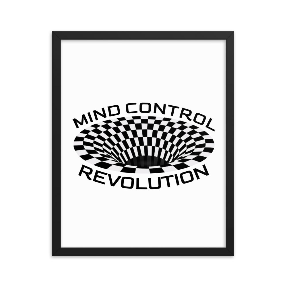 Mind Control Revolution 16x20 Framed photo paper poster