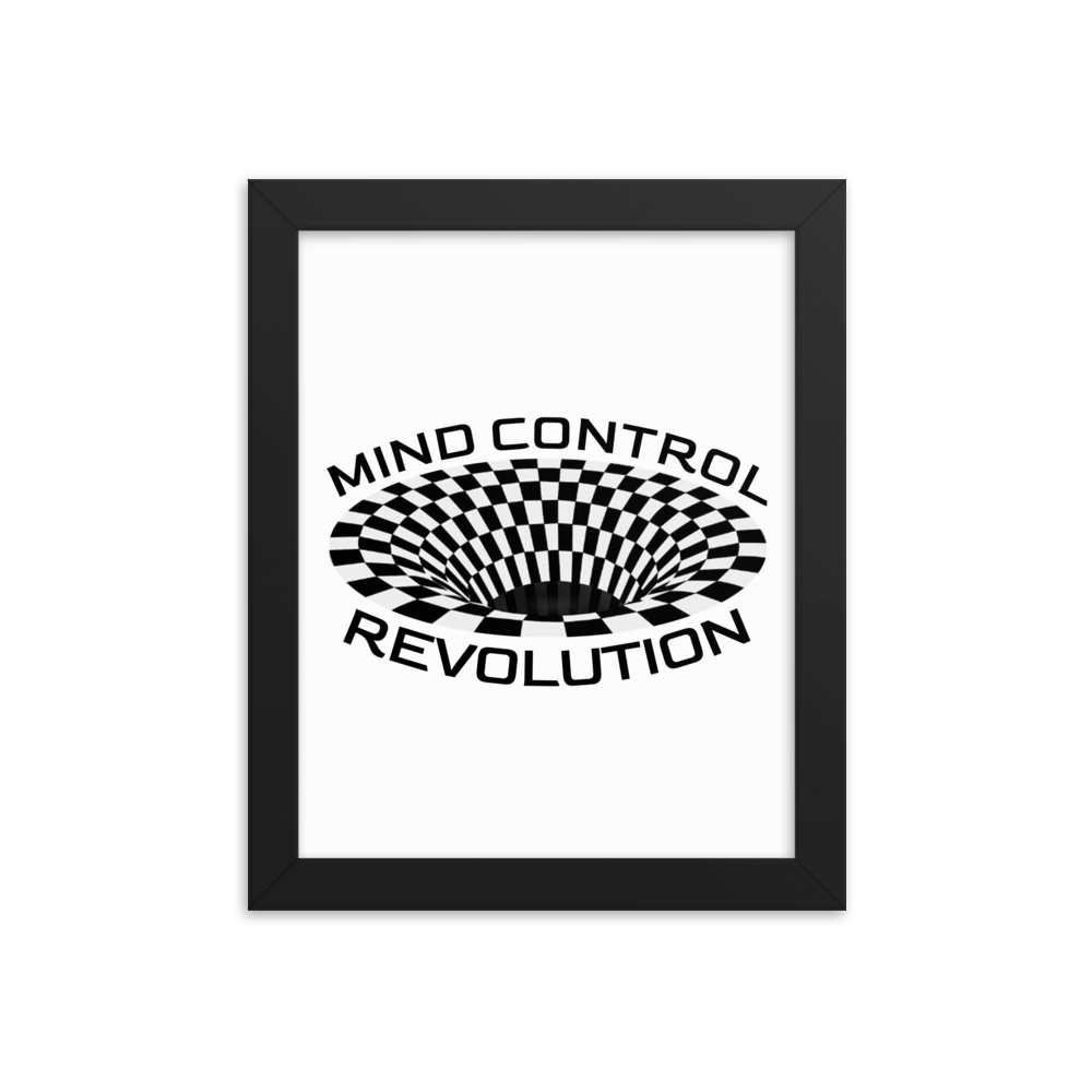 Mind Control Revolution 8x10 Framed photo paper poster