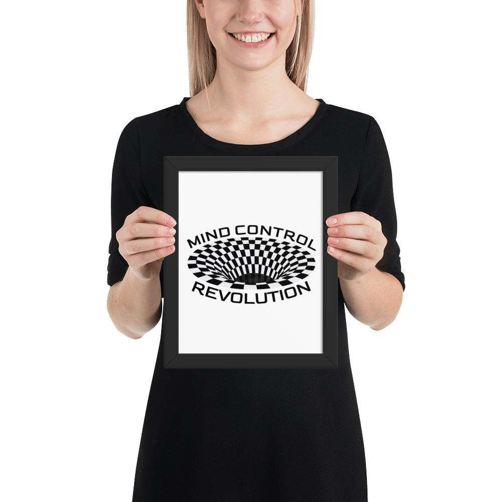 Mind Control Revolution 8x10 Framed photo paper poster