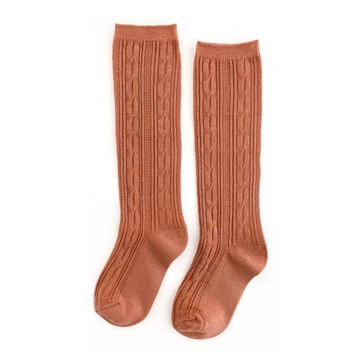 Image of Marmalade Cable Knit Knee Highs