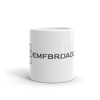 EMF Broadcast White glossy mug