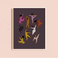 Image 1 of Leap 11 x 14 Art Print - Dark Background