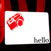 Image of Hello there! Lovely set of four notecards #2