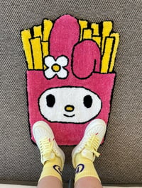 Image 4 of MY MELODY FRIES RUG