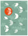 1,000 Cranes Print