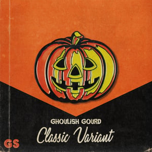 Image of Ghoulish Gourd Enamel Pin