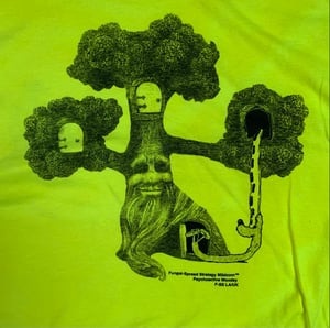 Image of Fungal Tree Spree (Neon)  ( free sticker set included) 