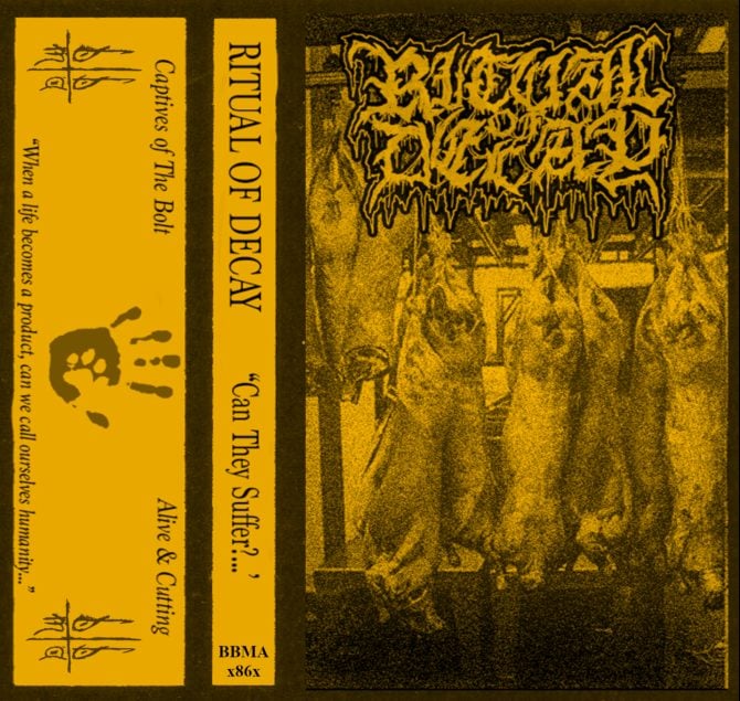 Image of Ritual of Decay "Can They Suffer?..." Cassette