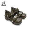 Green Platform Shoes "BusinessTrip"