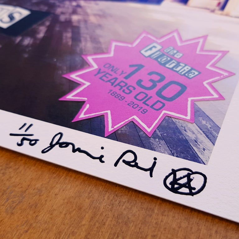 Believe In The Ruins Jamie Reid Signed Print