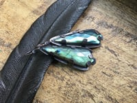 Image 4 of Labradorite earrings/ t28 