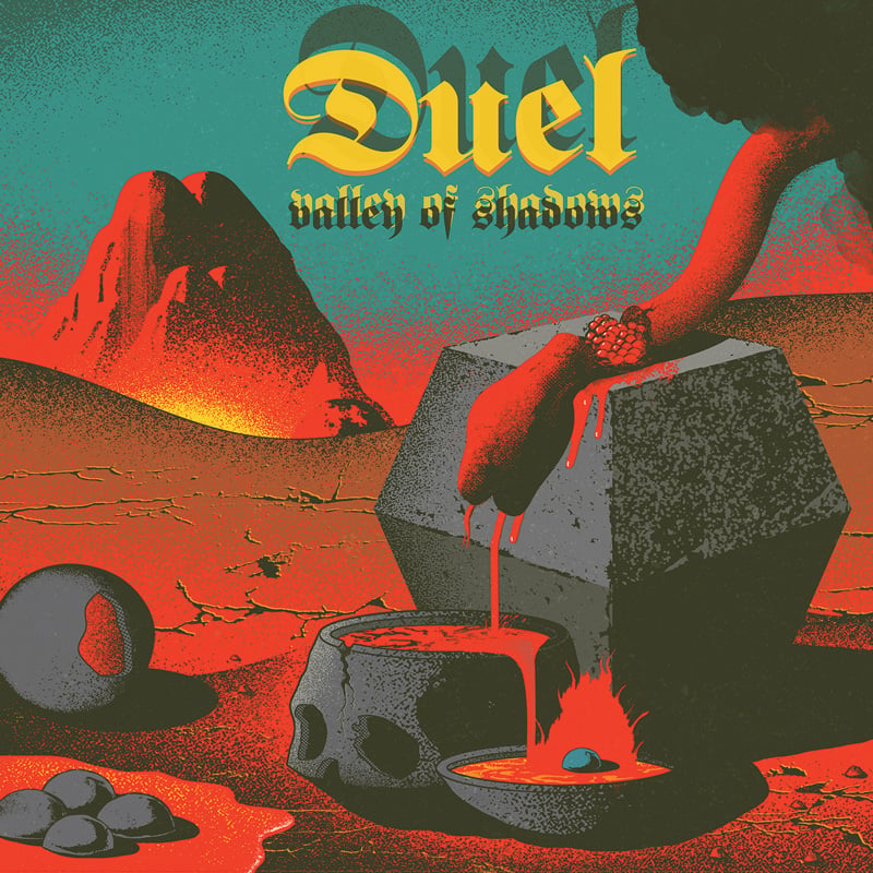 Image of DUEL - VALLEY OF SHADOWS LTD COLOURED VINYL