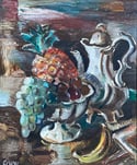 Jules Schyl (1893-1977) Swedish School ‘Still Life with Pineapple’ 