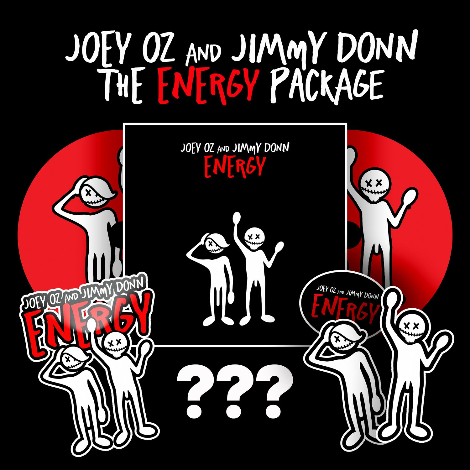 Image of Joey Oz & Jimmy Donn ENERGY 2 CD Package