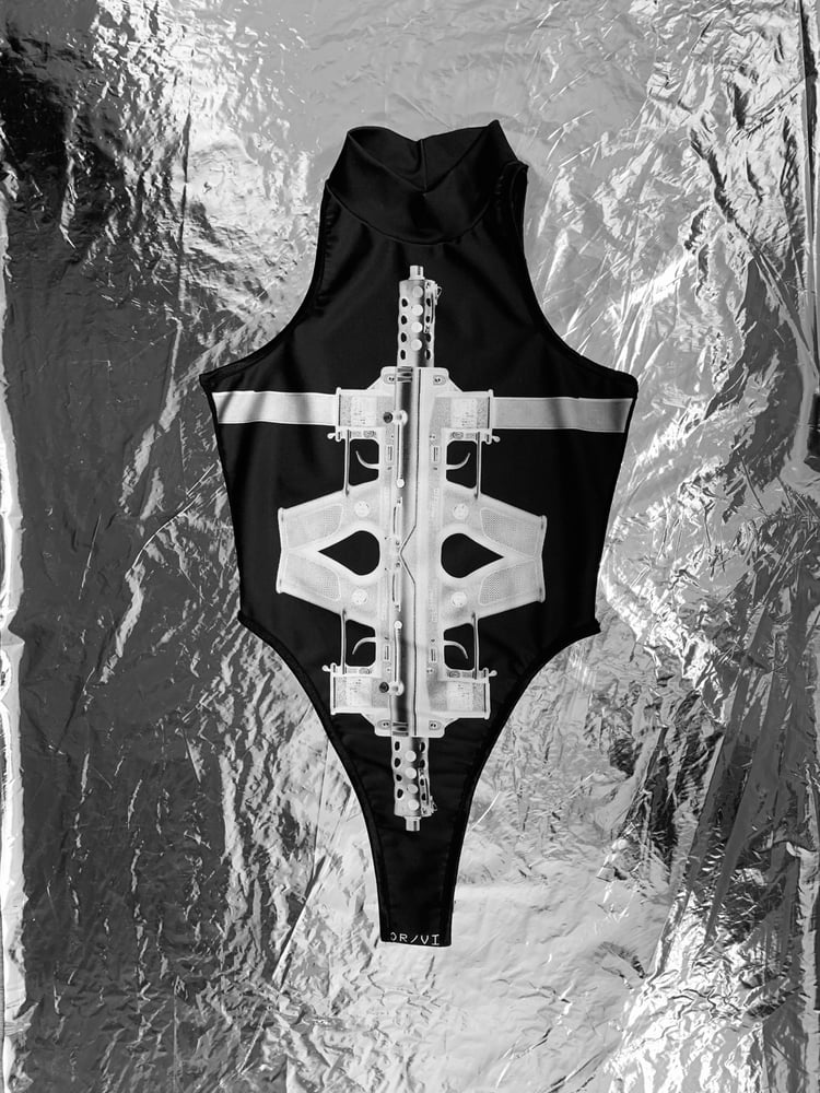 Image of TERROR VISION - Tech9cross bodysuit