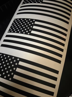 Image of USA Flag Decal Set 