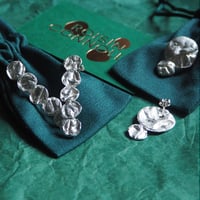 Image 5 of Silver Drop Earrings - Mini Uisce Droplet Earring 