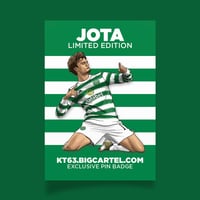 Jota Felipe Pin Badge + Free Stickers