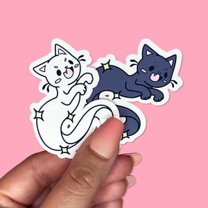 Image of Ghost Cat Stickers
