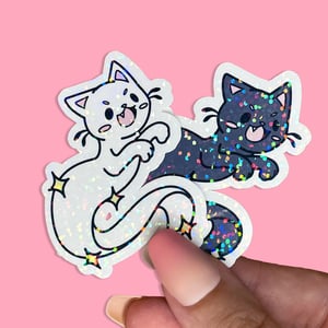 Image of Ghost Cat Stickers