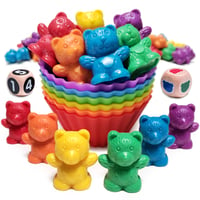 Image 1 of Deluxe Counting Bears Game Set