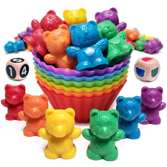 Image of Deluxe Counting Bears Game Set