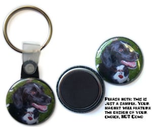 Image of Custom Buttons, Magnets or Keychains!
