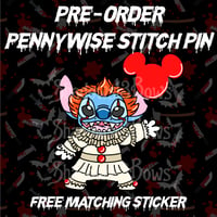 Pennywise Stitch pin