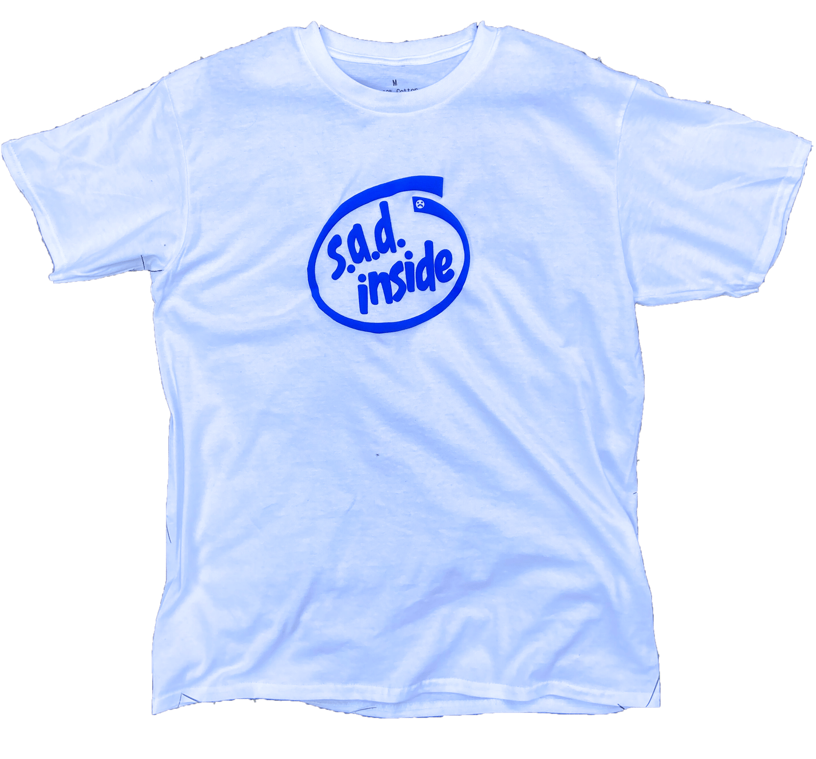 S.A.D. INSIDE PUFF-PRINT TEE | S.A.D. ANTIX