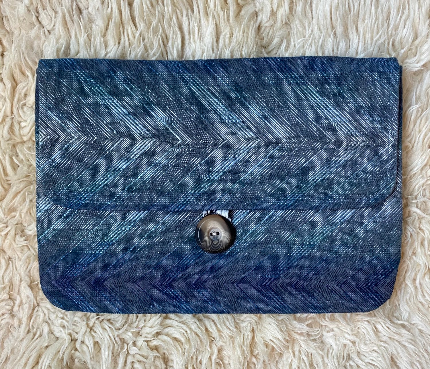 Image of Oh So Hollywood Clutch in Blue Z Zone 