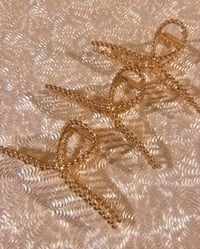 Gold Twisted Claw Clip