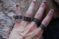 Image 4 of ONLY 1 LEFT! Hammered Rings