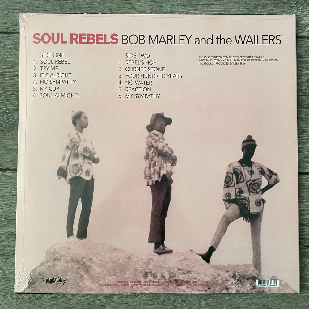 Image of Bob Marley & The Wailers - Soul Rebels Vinyl LP