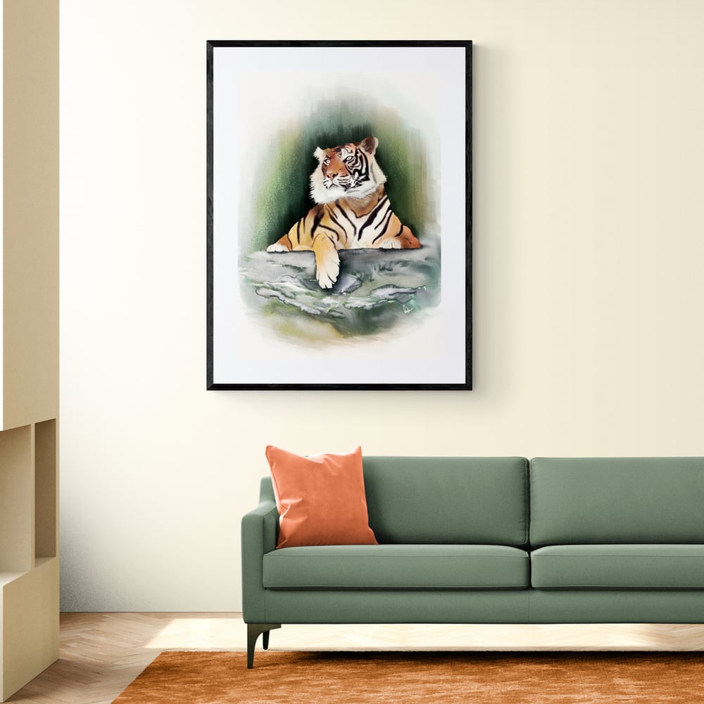 Fearless Tiger - Artwork - Prints