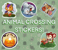 Animal Crossing Stickers