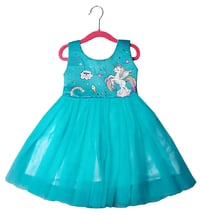 ALL ABOUT PINKS® Unicorn Themed Dress for Girls