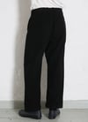 Hansen Garments BOBBY | Super Wide Pleated Trousers | black