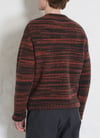 Hansen Garments LEONARD | Knitted Crew Neck Sweater | bonfire